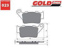 Gold-Fren Bremseklodser