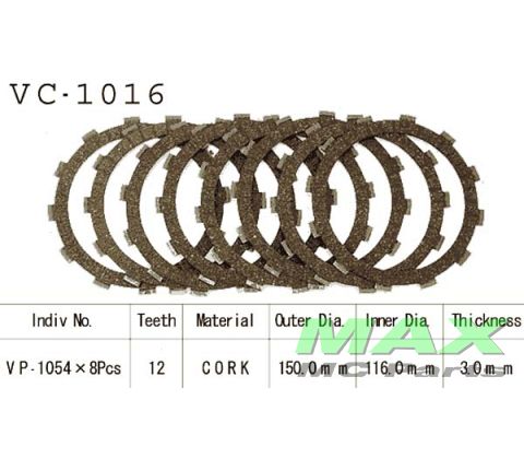 Koblingsplader(8) VESRAH *USE: CK1247