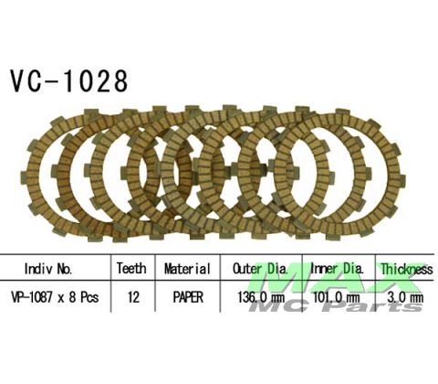 Koblingsplader CR125 CRF250 SXF250