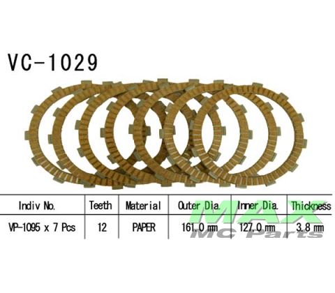 Koblingsplader CBR1100XX VTR1000SP