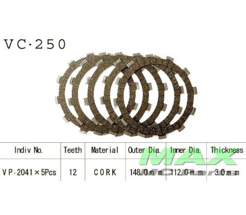 Koblingsplader(5) VESRAH YAMAHA XVS250