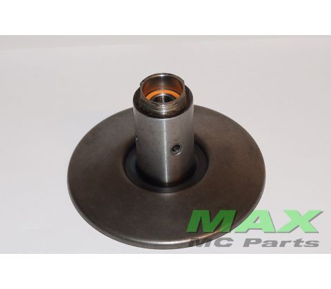 Remskive Bag m. aksel 115mm/Ø34mm