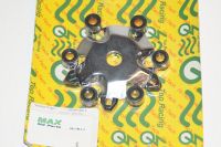 Bagplade til variator