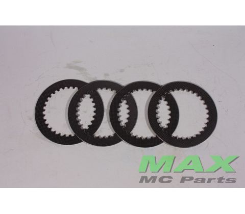 Stål-koblingsplader  4 stk