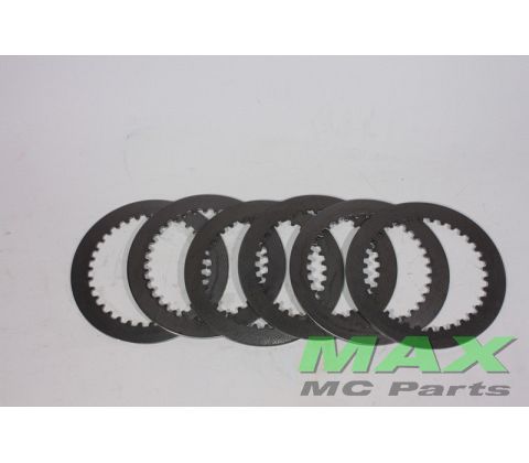 Stål-koblingsplader  6 stk