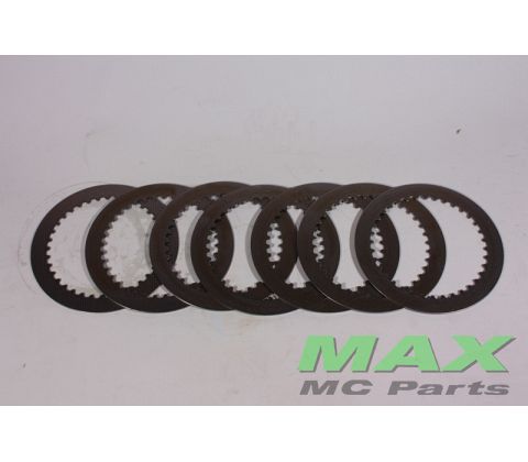 Stål-koblingsplader  7 stk