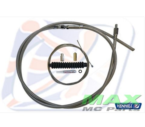 UNIVERSAL KOBL BREMSE KABEL*STÅL* HARLEY