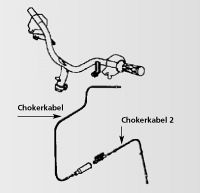 Chokerkabel no.2 YAMAHA BW50