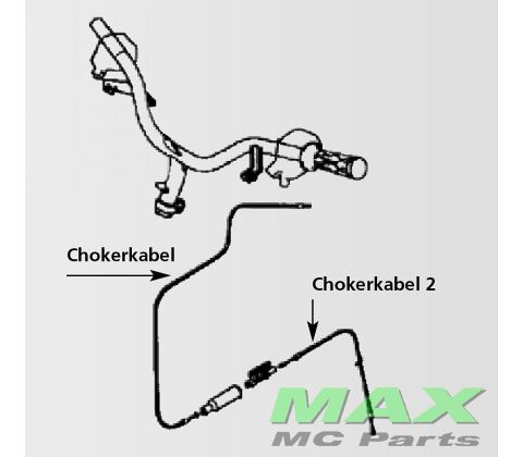 Chokerkabel no.2 YAMAHA NEOS 50CC