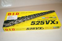 DID Kæde 525VX3 -128 Pro Street  X-ring 