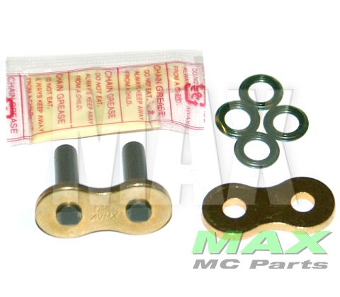 DID 525ZVMX Kædeled  Nitte  Guld