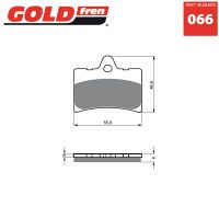 Gold-Fren Bremseklodser