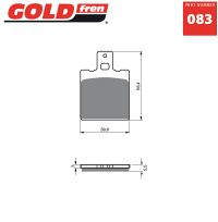 Gold-Fren Bremseklodser