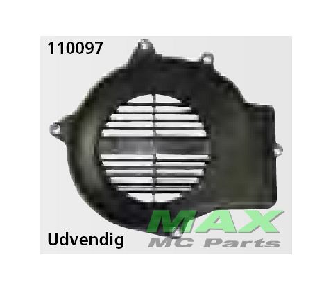 Blæserdæksel  udvendig