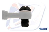 Banjo Bolt M10x1,00 BLACK SINGLE