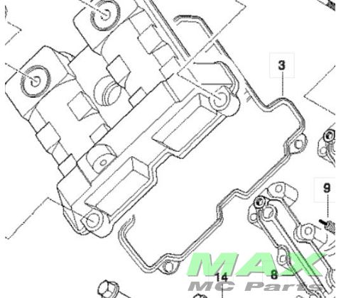 GASKET,C/HEAD COVER GT650 GV650 *NLA*