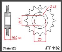JT Fortandhjul - JTF1182.14