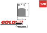 Gold-Fren Bremseklodser