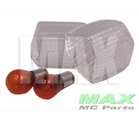 Klar blinklys glas m.pære *E* GPZ1100 ZX