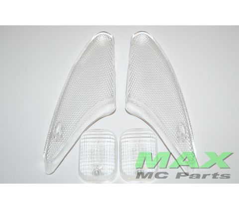 Blinkglassæt (4 stk.), klar