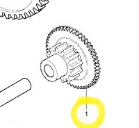 GEAR STARTER IDLE - AXEL 