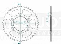 Bagtandhjul ESJOT 56T RIEJU SM50RR