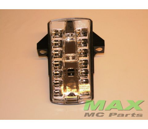 Baglygte - *E* LED/DIODE M/KLAR GLAS