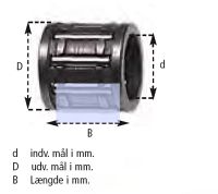 VESRAH Nåleleje 14x19x17mm 