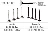 Udstødningsventil KAWA Z900 73-76