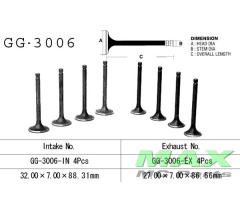 Udstødningsventil SUZUKI GS500EGS650 KAT