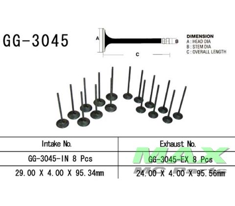 Udstødningsventil GSXR750 GSXR1100