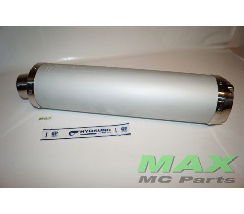 BODY MUFFLER M/KAT GT650i TITAN METAL