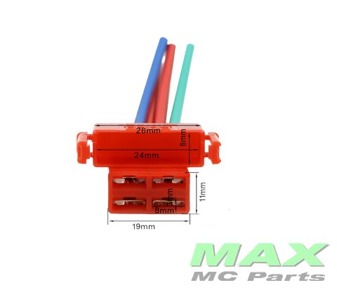 Startrelæ Connecter with wire/Multistik