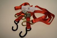 Stropper TIE DOWN - KRAFTIG - RED/RØD