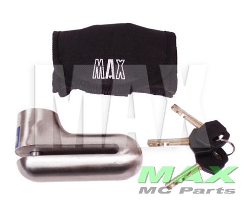 Skivebremselås forstærket rustfri 9,0mm 