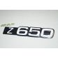 SIDE COVER EMBLEM (1) Z650 KAWA