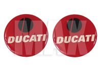 Logo  2 Stk  DUCATI 60 MM