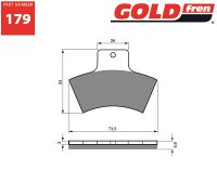 Gold-Fren Bremseklodser