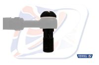 Banjo bolt M10x1,00 BLACK DOBBELT