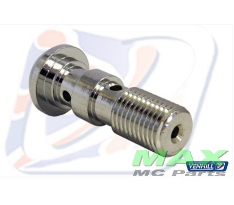 Banjo bolt 3/8 UNF CHROM BOBBELT