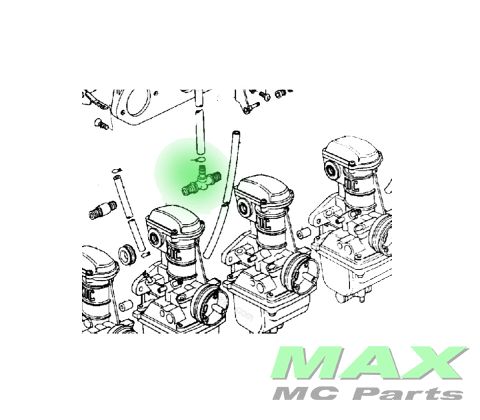 Karburator T-connector KAWASAKI Z650