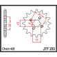 JT Fortandhjul - JTF253.14 CRF110 ATC70