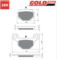 Gold-Fren Bremseklodser