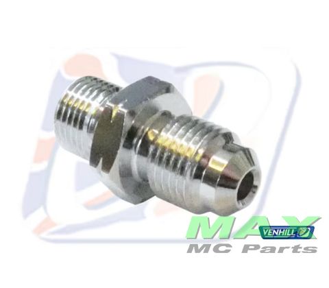 M10x1.25 *BSP*MALE CONVEX ADAPTOR, CHROM