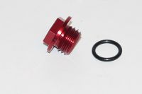 OLIE PÅFYLDNINGS SKRUE - RØD HONDA