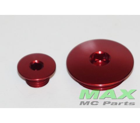 MOTORPLUG KIT RØD HONDA (2pcs)