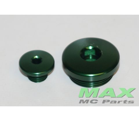 MOTORPLUG KIT GRØN KAWASAKI (2pcs)