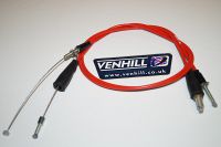 Gaskabel Venhill RED XR600R 88-00