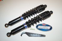 Hagon Twin BLK/BLK HONDA MOTO GUZZI