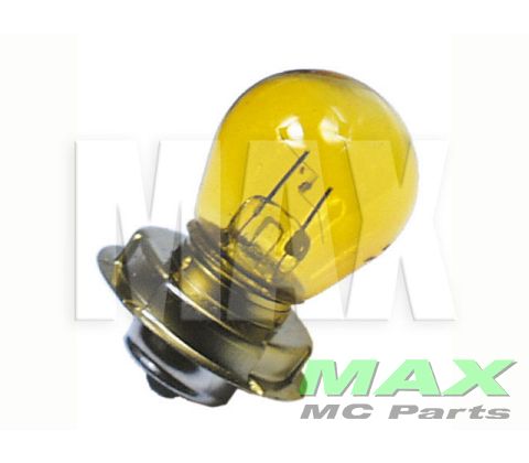 Pære 6V15W P26S YELLOW